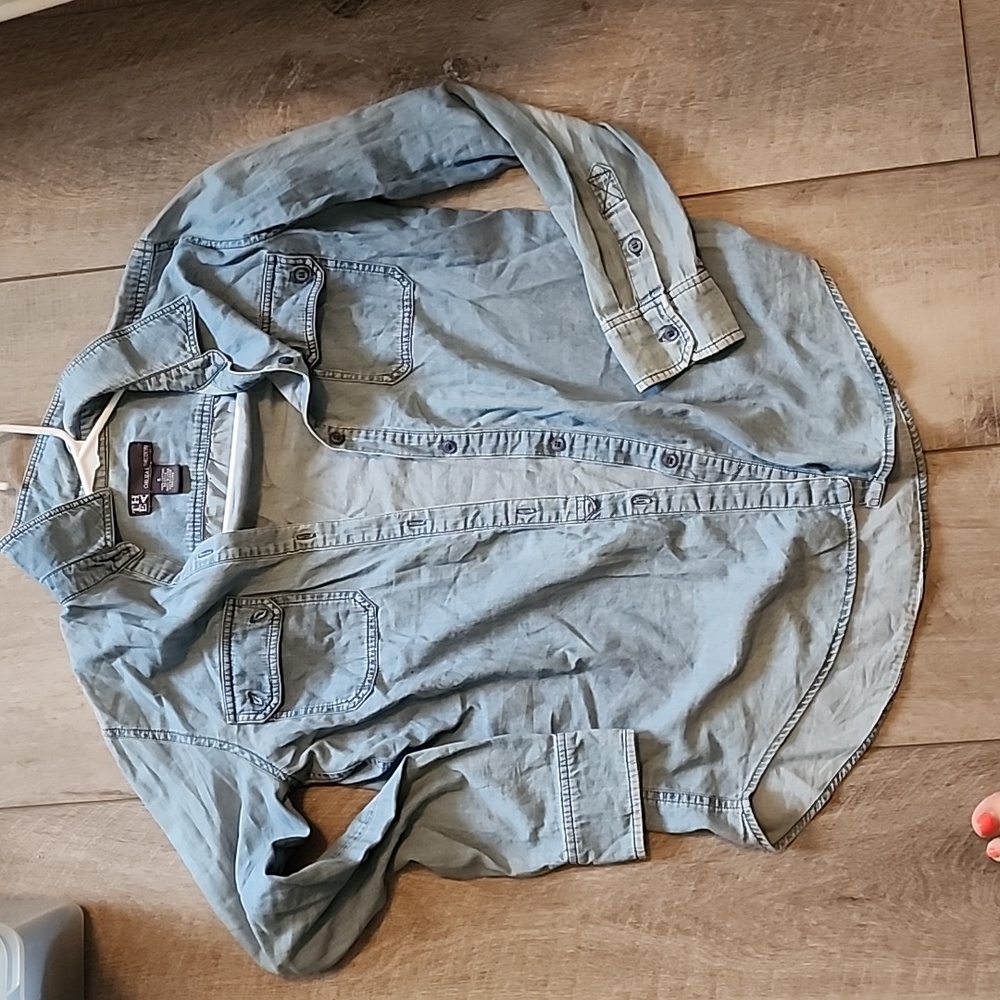 THEA Chelsea and Theodore Bluejean Button Up